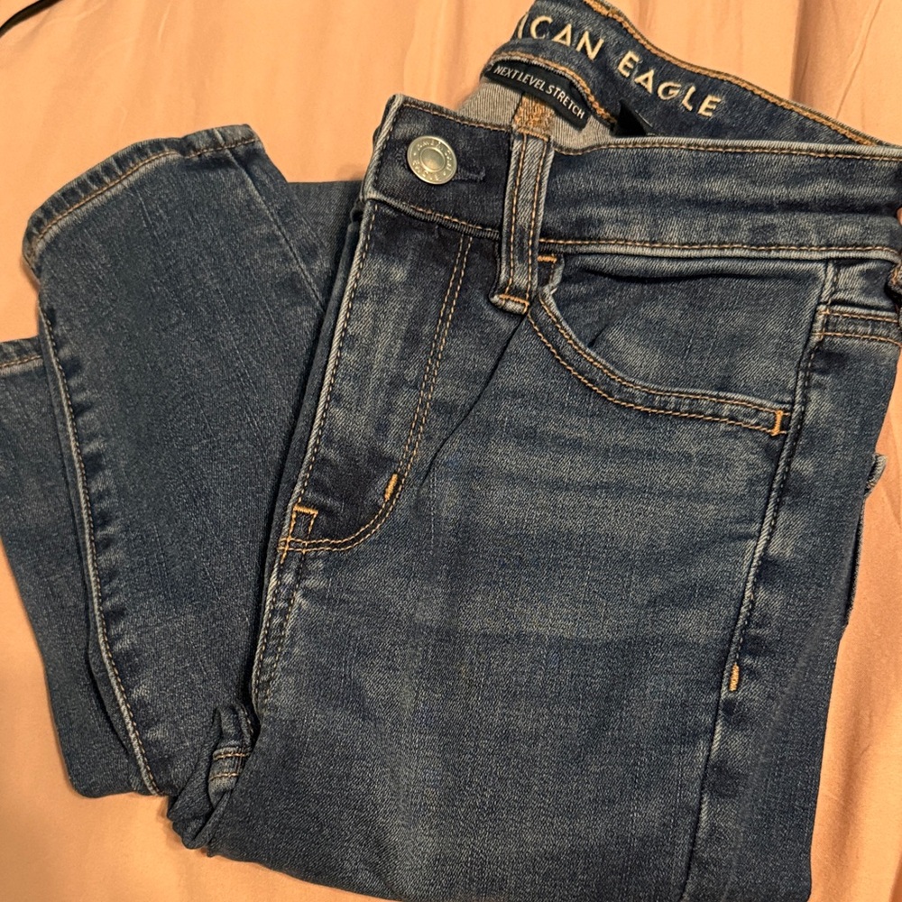 American Eagle Outfitters Dark Blue Jeggings